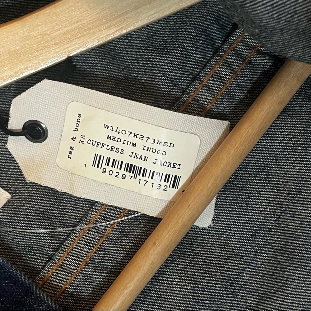rag & bone Cuff-Less Jean Jacket - Picture 11 of 11